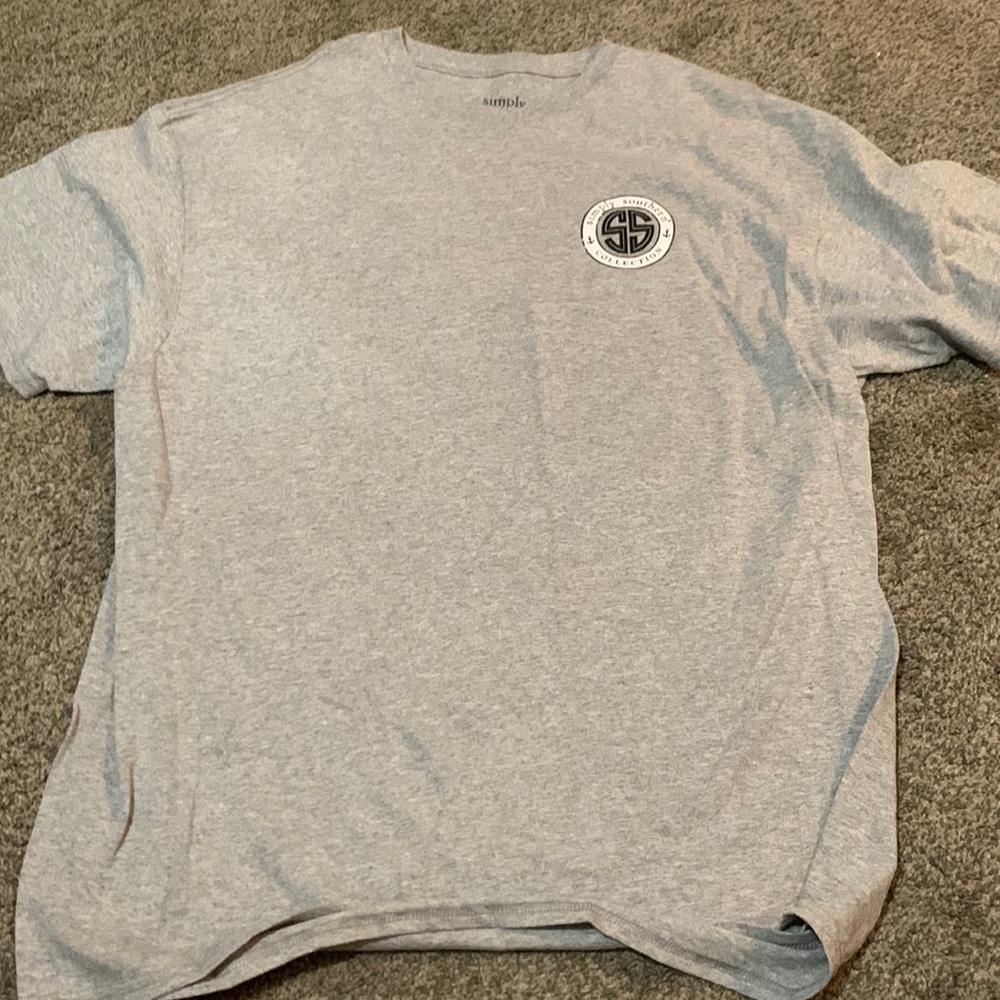 T-shirt, from simply southern size XL never worn. Softball shirt
